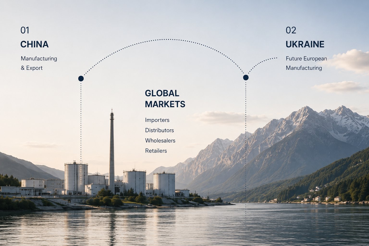 China manufacturing and export, Ukraine future European manufacturing, global markets