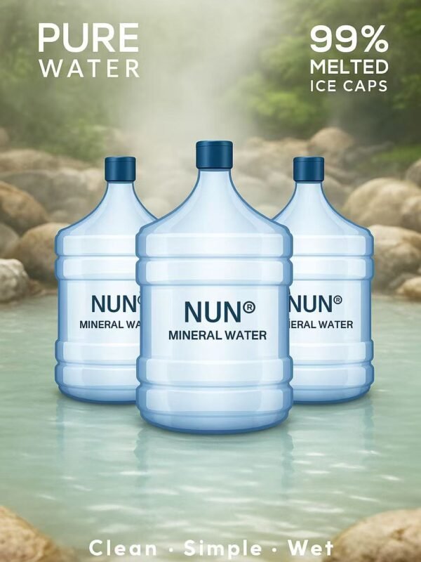 natural hot spring drinking water