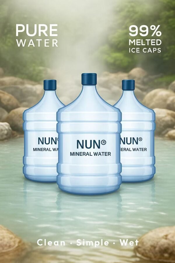 natural hot spring drinking water