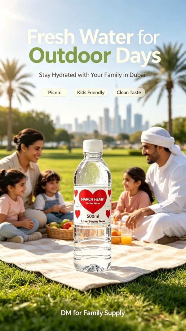 MARCH HEART Pure Drinking Water 550ml
