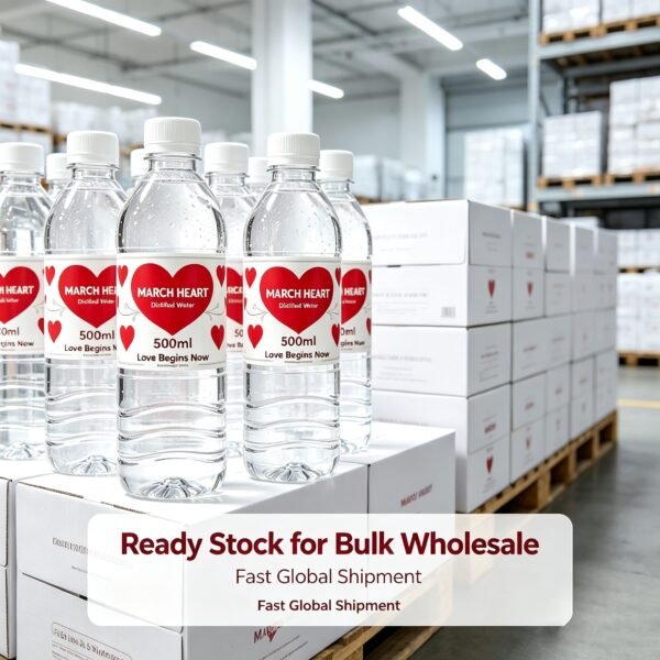 MARCH HEART Pure Drinking Water 550ml